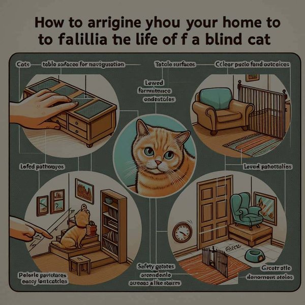 Comment aménager votre maison pour faciliter la vie d'un chat aveugle ?